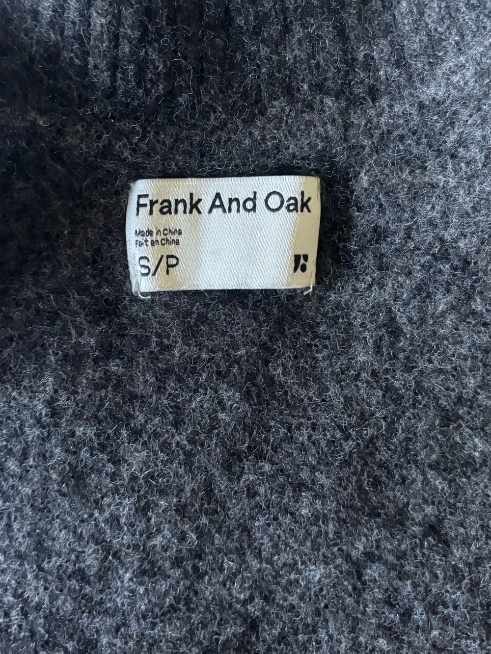Frank And Oak Yak Wool Merino Wool Sleeveless Turtleneck Sweater S - Picture 3 of 10